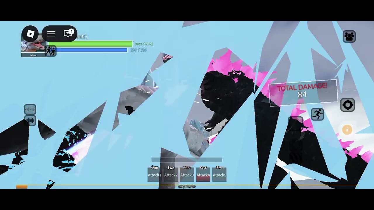 Me just playing age of titans Roblox