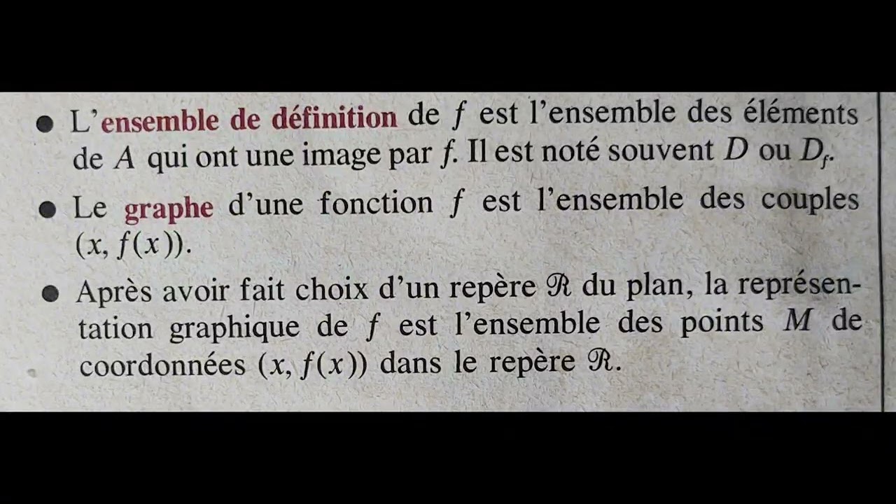 fonctions et applications niveau premi&egrave;re