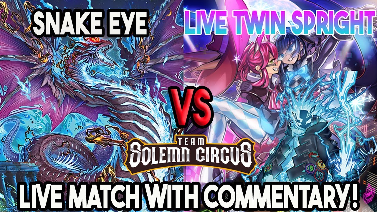 Snake Eyes Vs Runick Spright Twin : Yu-Gi-Oh! Locals Feature Match | Live Duel