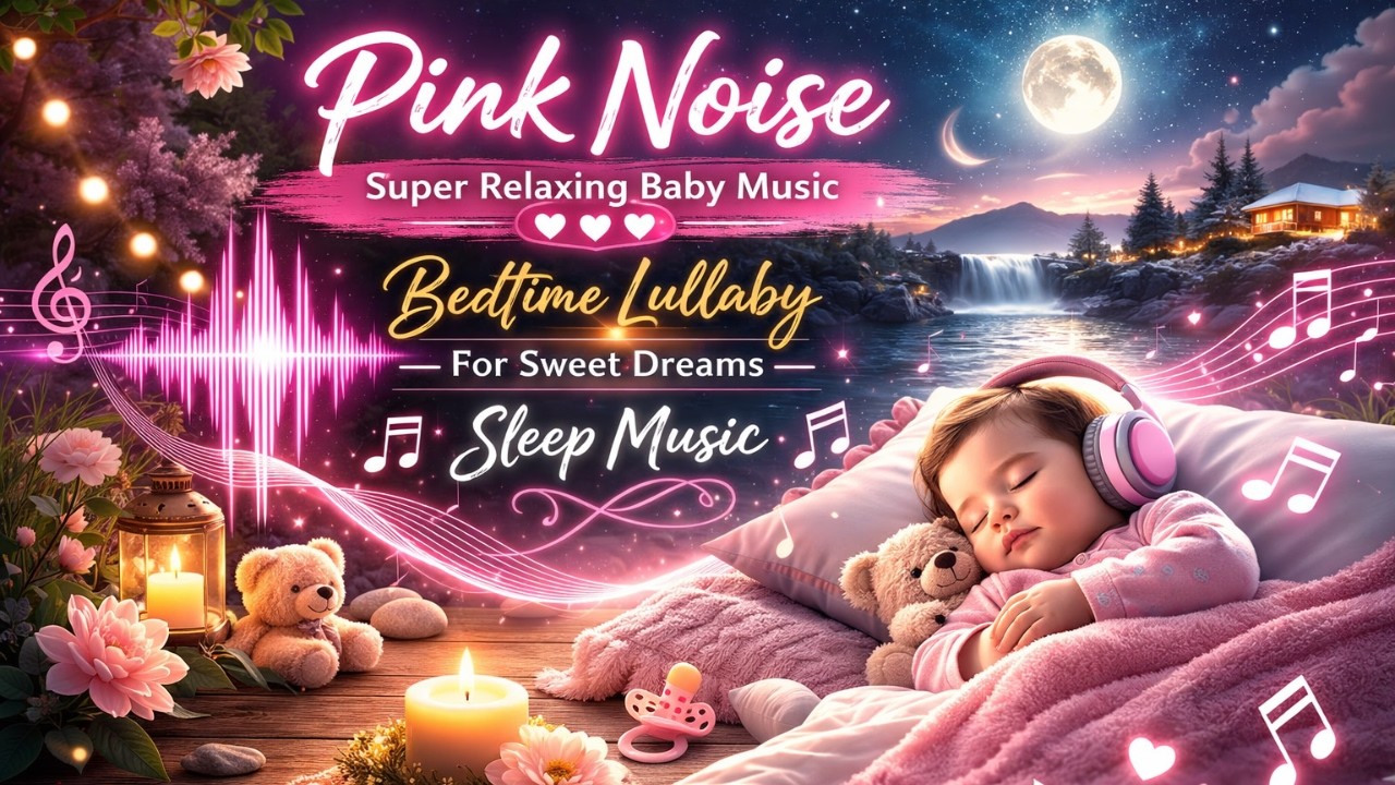 Best Pink Noise for Baby Sleep 😴 - Relaxing Sounds to Soothe Your Baby