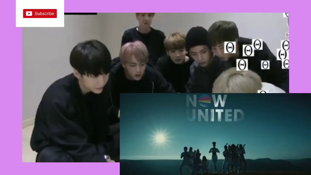 BTS reaction on Now United - Beautiful Life
