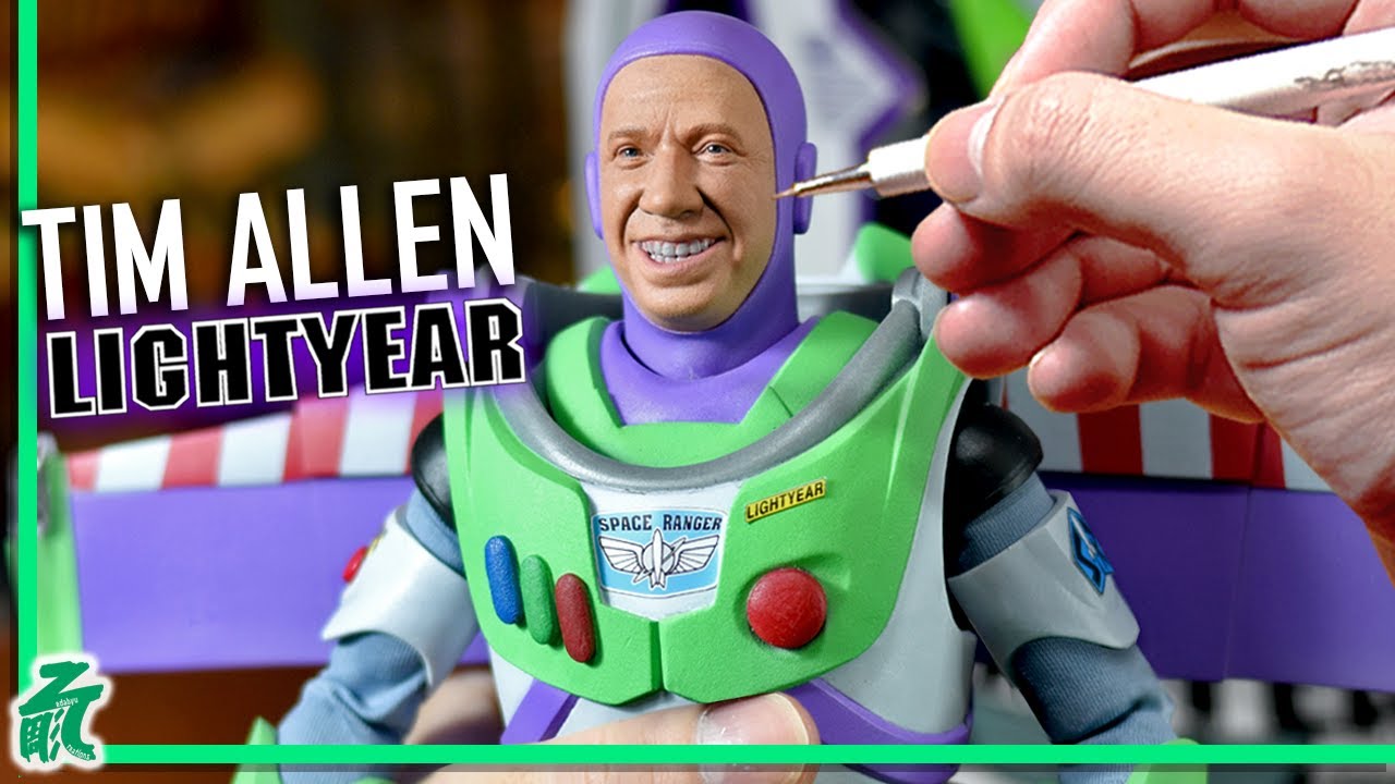 Я сделал Базза Лайтера ТИМА АЛЛЕНА!! | История игрушек 1/6 3D-печатная фигурка на заказ Hot Toys