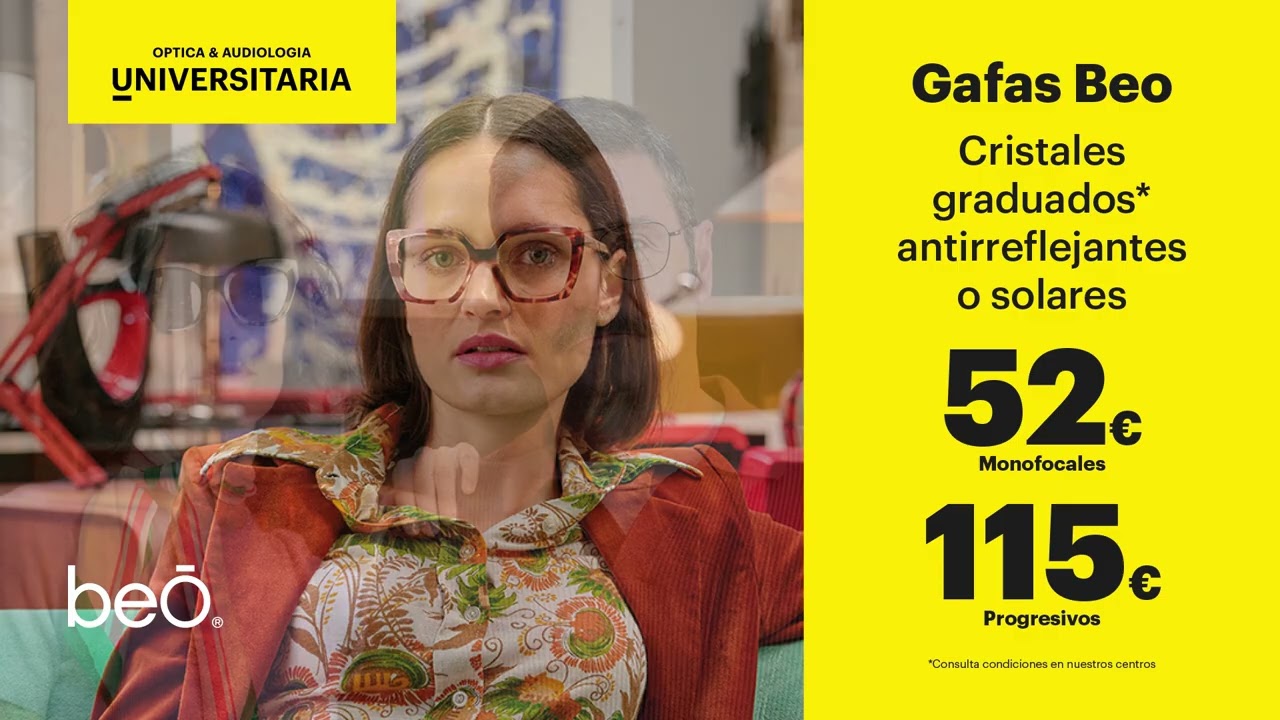 Beo montura + cristales I &Oacute;ptica & Audiolog&iacute;a Universitaria