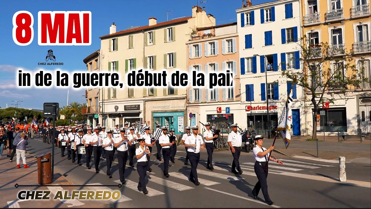 Cérémonie du 8 mai 2025 à La Seyne-sur-Mer – 80e anniversaire de la Victoire