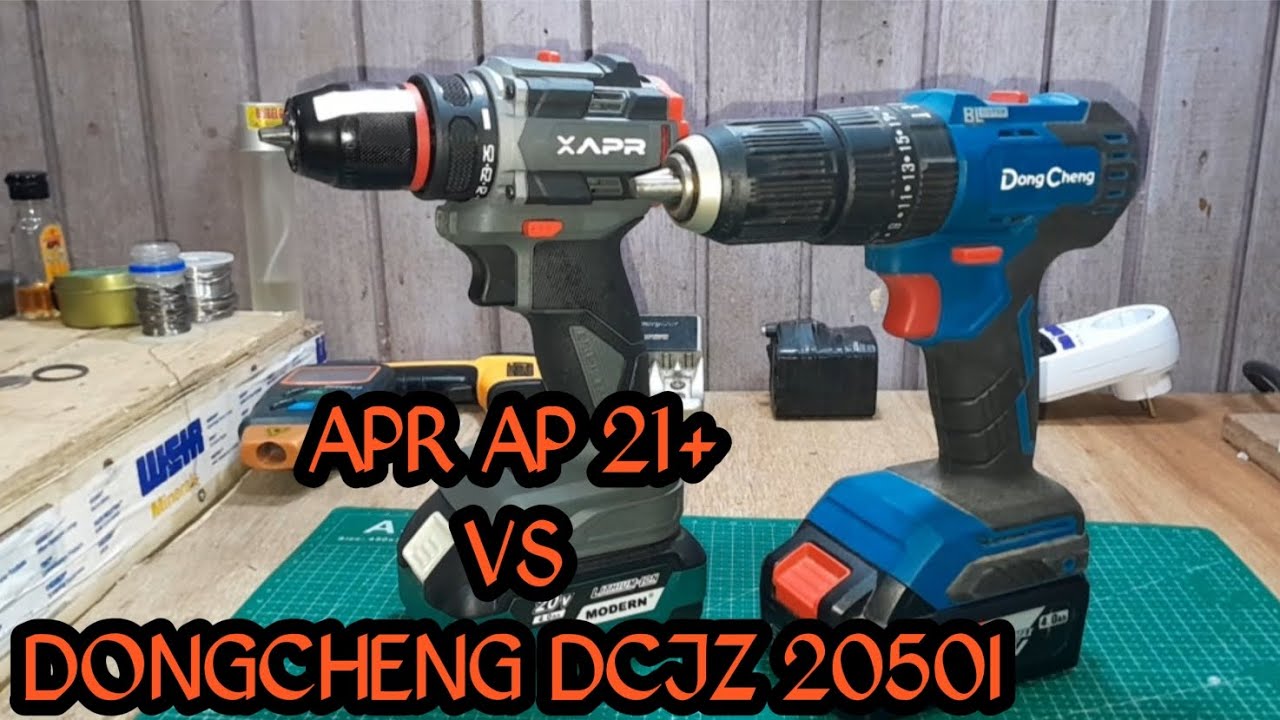 Pengujian Apr ap 21+ VS DONGCHENG DCJZ 2050i