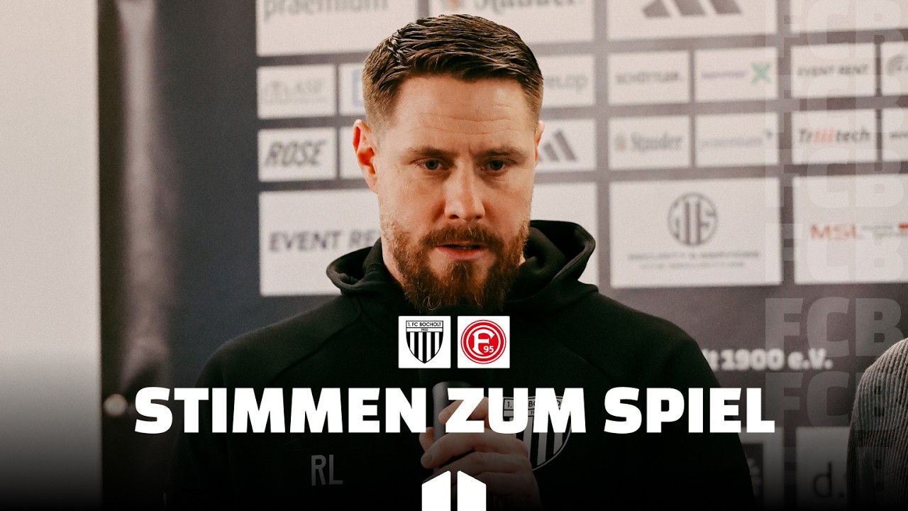 1. FC Bocholt - Fortuna Düsseldorf U23 // Stimmen zum Spiel