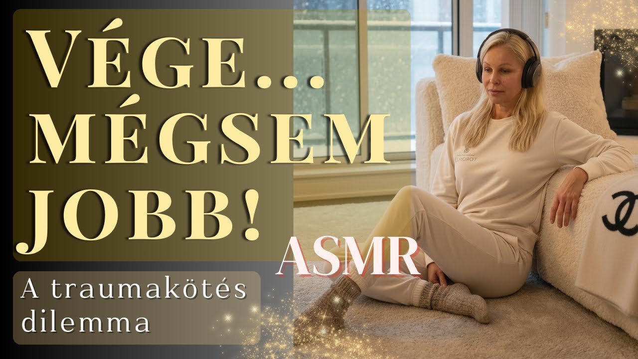 ❤️‍🩹 Traumakötés: miért nem jobb a szakítás után? - ASMR 🎧 ❄️