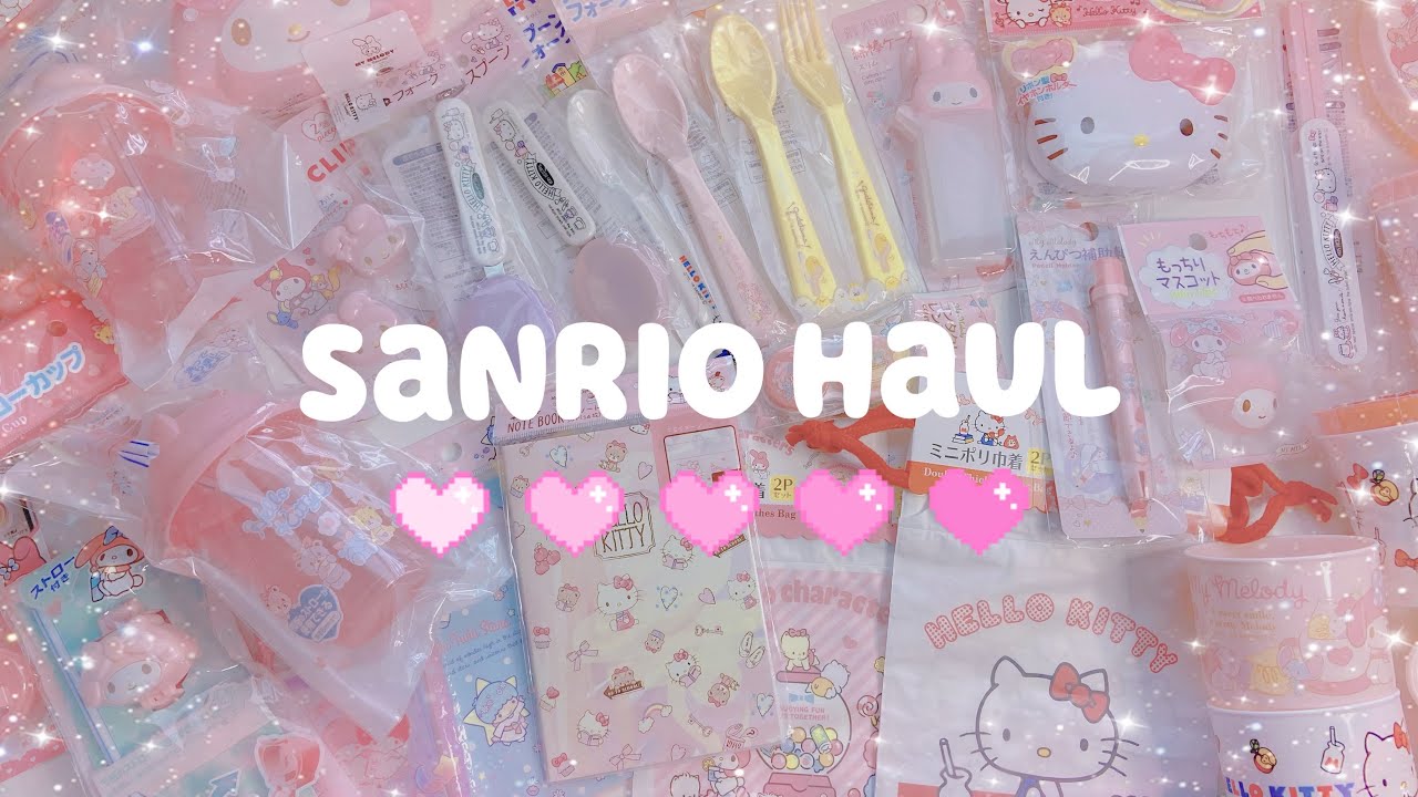 ✨✨ kawaii haul | Sanrio cuteness overload  ✨✨