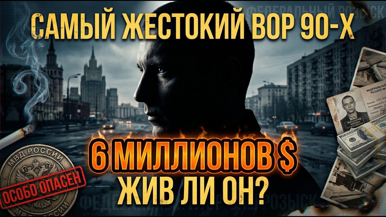 6 МИЛЛИОНОВ ДОЛЛАРОВ ЗА ДАГЕСТАНЦА! САМЫЙ ЖЕСТОКИЙ ВОР 90-Х - ЖИВ ЛИ ОН?