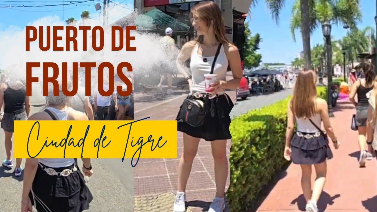 Puerto de Frutos Tigre: Sol, Barcos y Artesanías Únicas - VLOG
