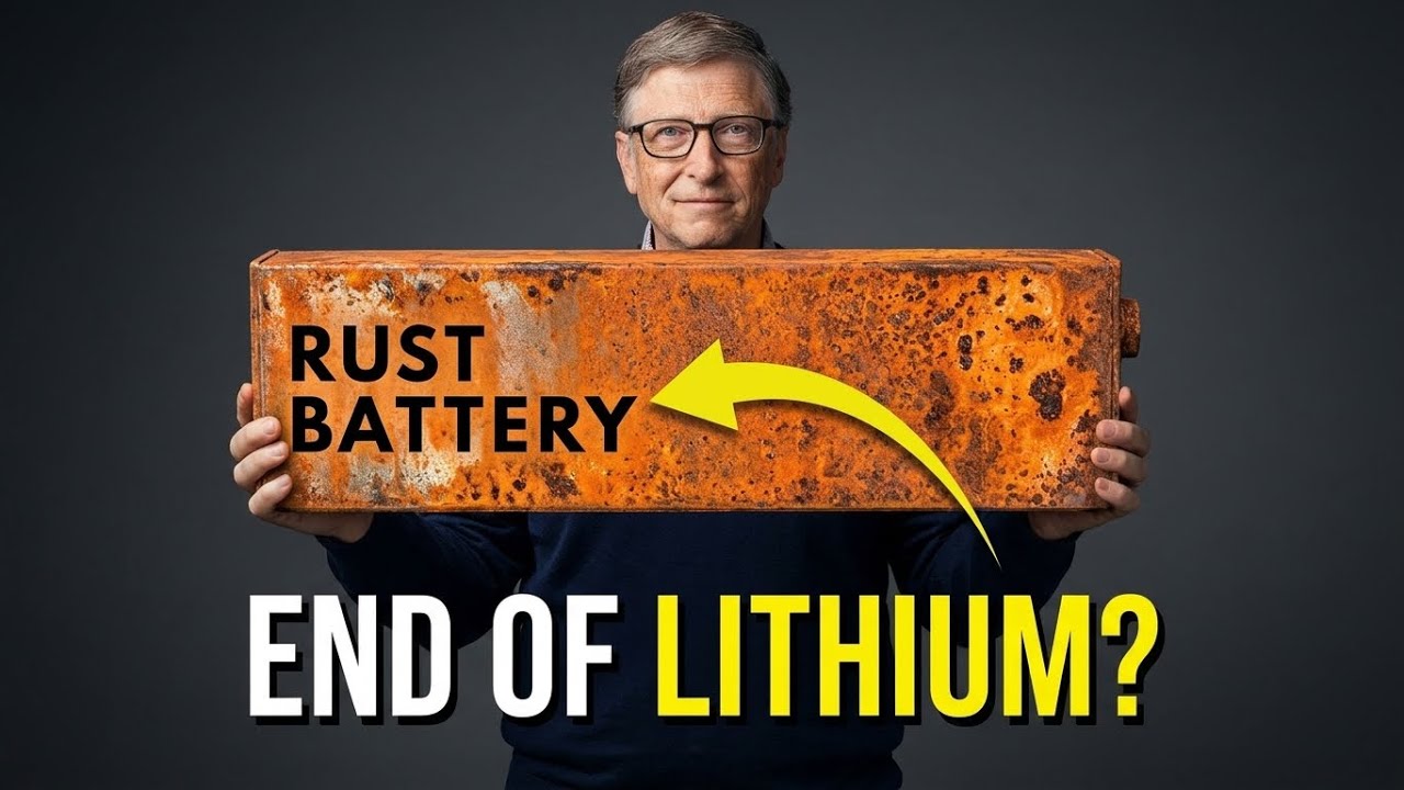 THEY MADE A BATTERY OUT OF RUST (And It's Destroying Lithium!)