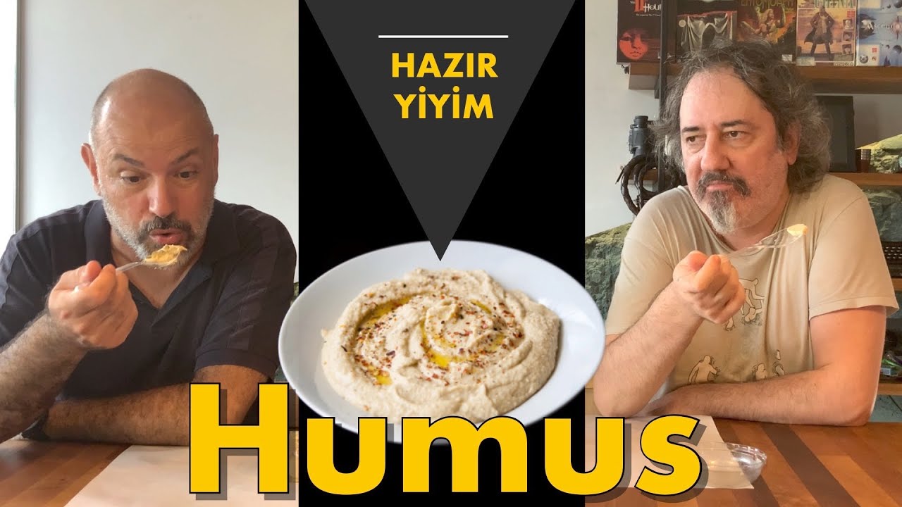HAZIR YİYİM: HUMUS! Tahini Nohutu Ez, Yağını dök Limonu Sık, Ley Ley Ley Lek Yarim