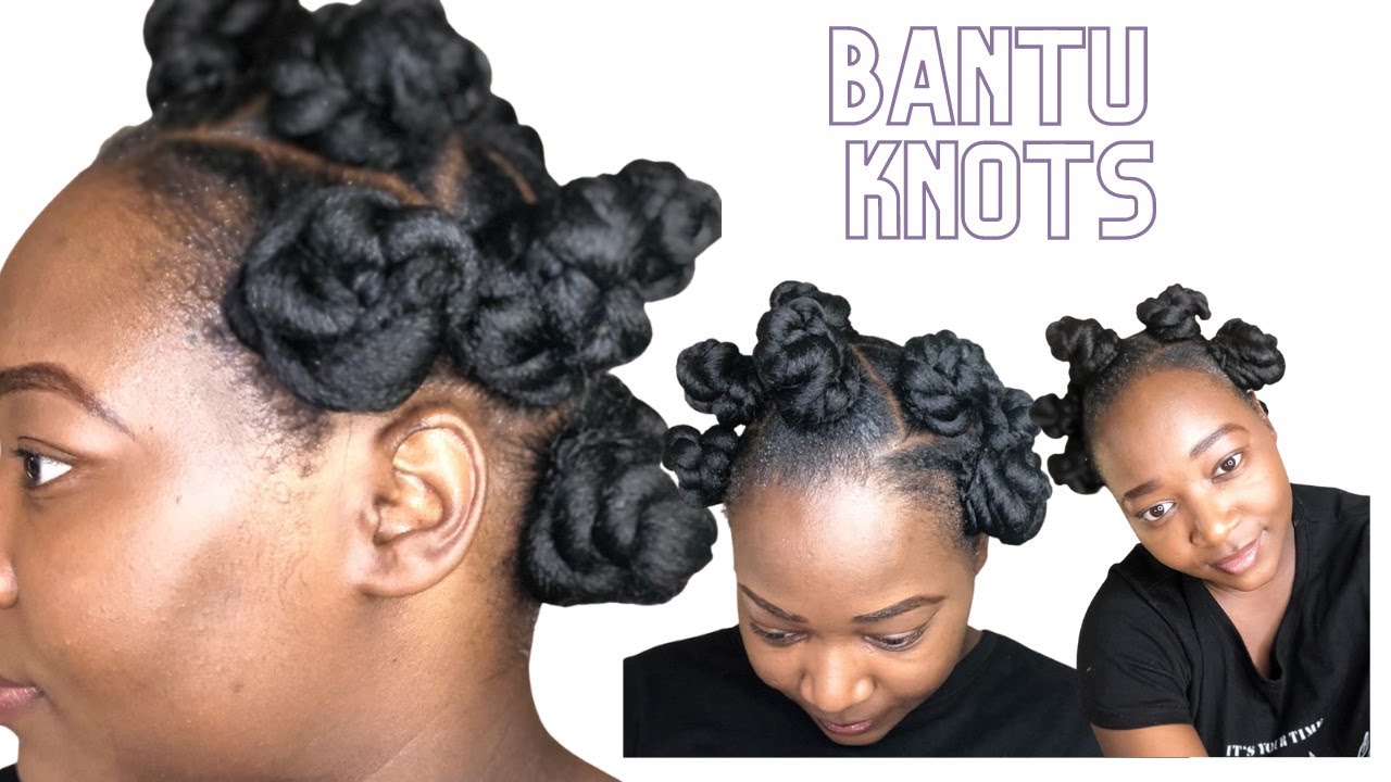 BANTU KNOTS TUTORIAL FOR TYPE 4 NATURAL HAIR| PROTECTIVE STYLING IDEAS