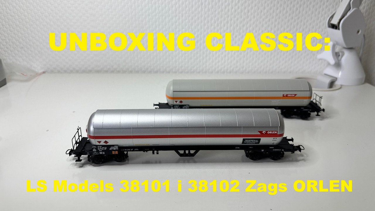 UNBOXING CLASSIC: LS Models 38101 i 38102 Zags ORLEN