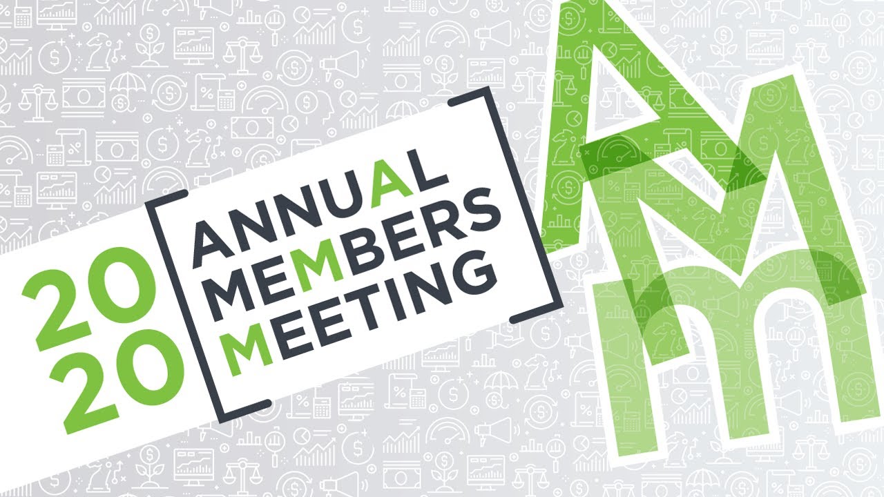 2020 Annual Members Meeting - 29 October 2020