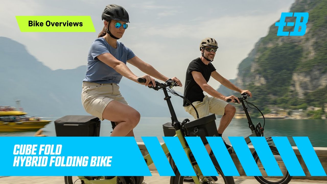 Cube Fold Hybrid Electric Folding Bike Powered by Bosch