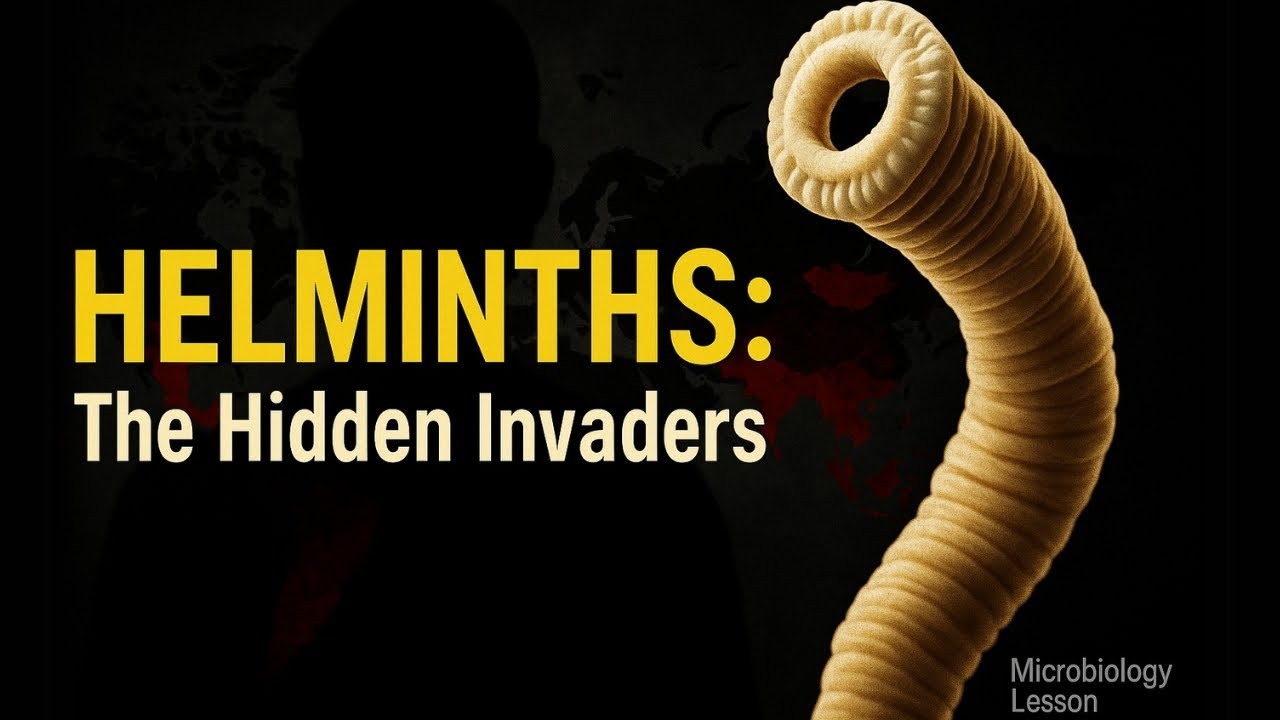 Helminths Explained: Parasitic Worms, Life Cycles & Human Diseases | Microbiology Lecture