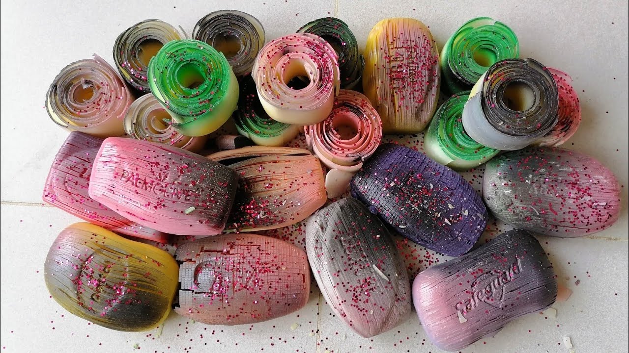 WELCOME SPRING💐.crunchy cubes, stripes hand crush, SPOT the sun dried soap😎