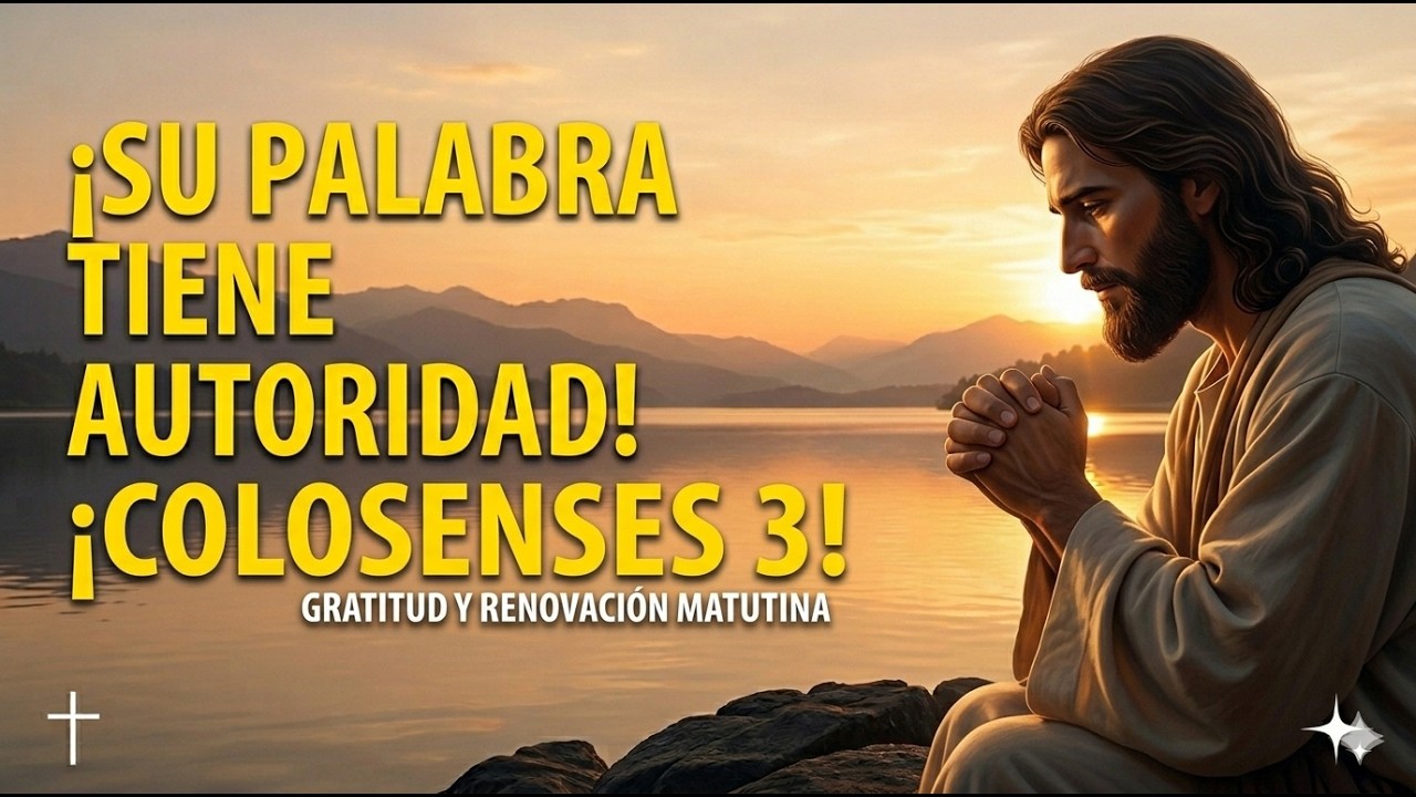 ORACIÓN DE LA MAÑANA | Si Hoy Despertaste, No Fue Casualidad 🙏✨