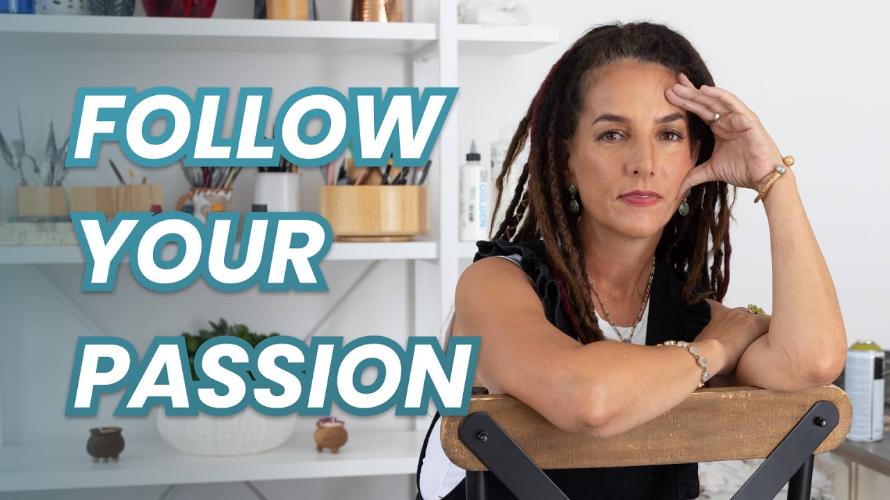Following Your Passion Will NOT Make You Poor - Here's Why (Live Painting)