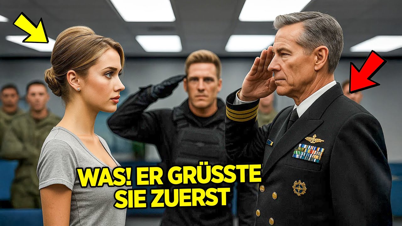 Ein SEAL fragte scherzhaft nach ihrem Rang – dann salutierte der Stützpunktkommandant zuerst
