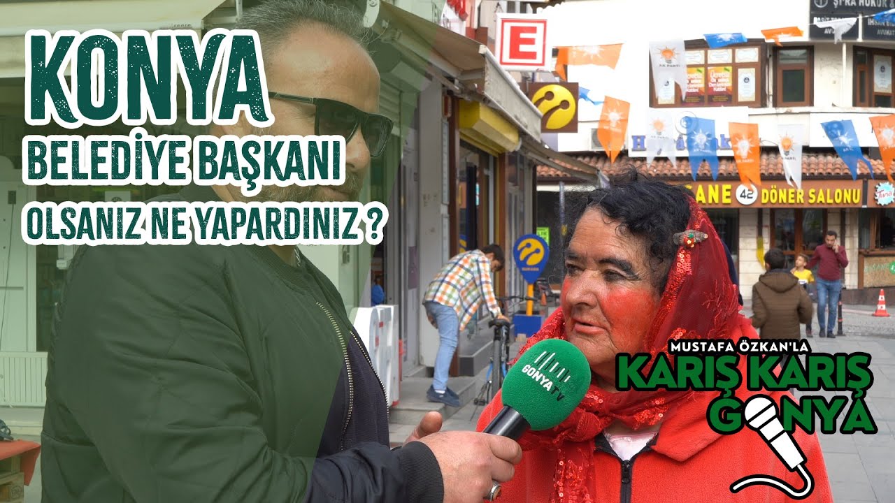 Konya Belediye Başkanı Olsanız Konya'ya Ne Yapardınız? #konya #sokakröportajları