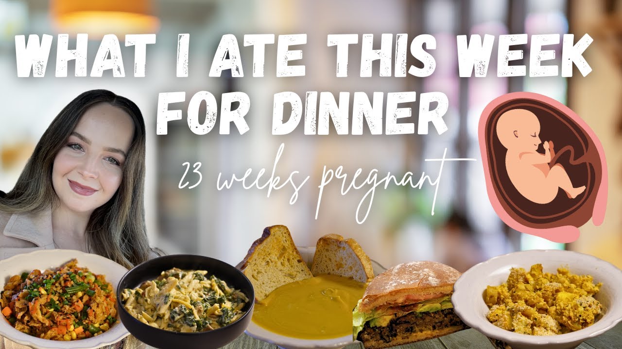 🌿What I Ate This Week | Vegan & 23 weeks pregnant!