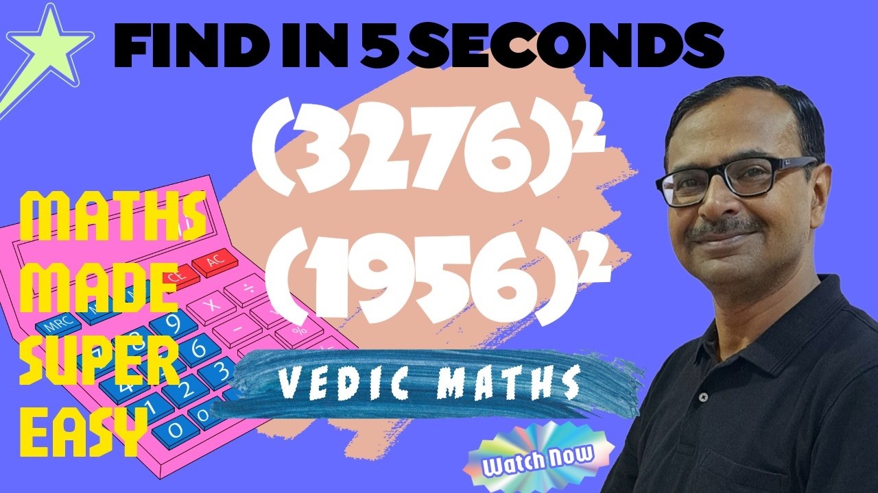 Video 57 - Find Square of 346 and 1086 in 10 Seconds || Numbers Ending in 6