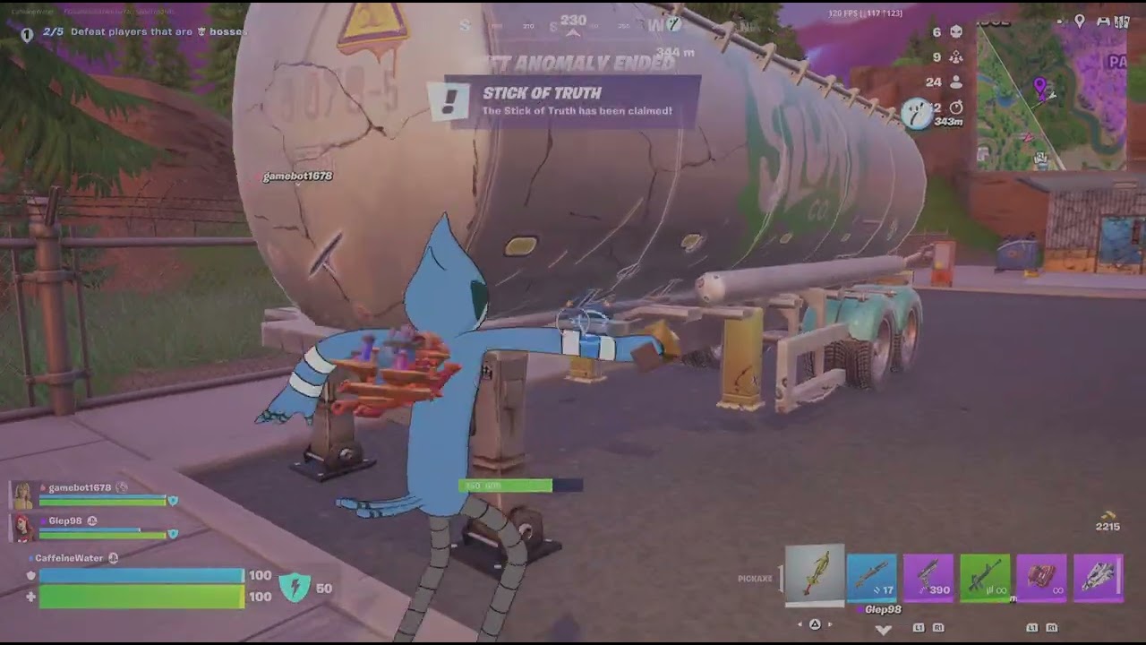 Mordecai Trios Win w/7 Elims