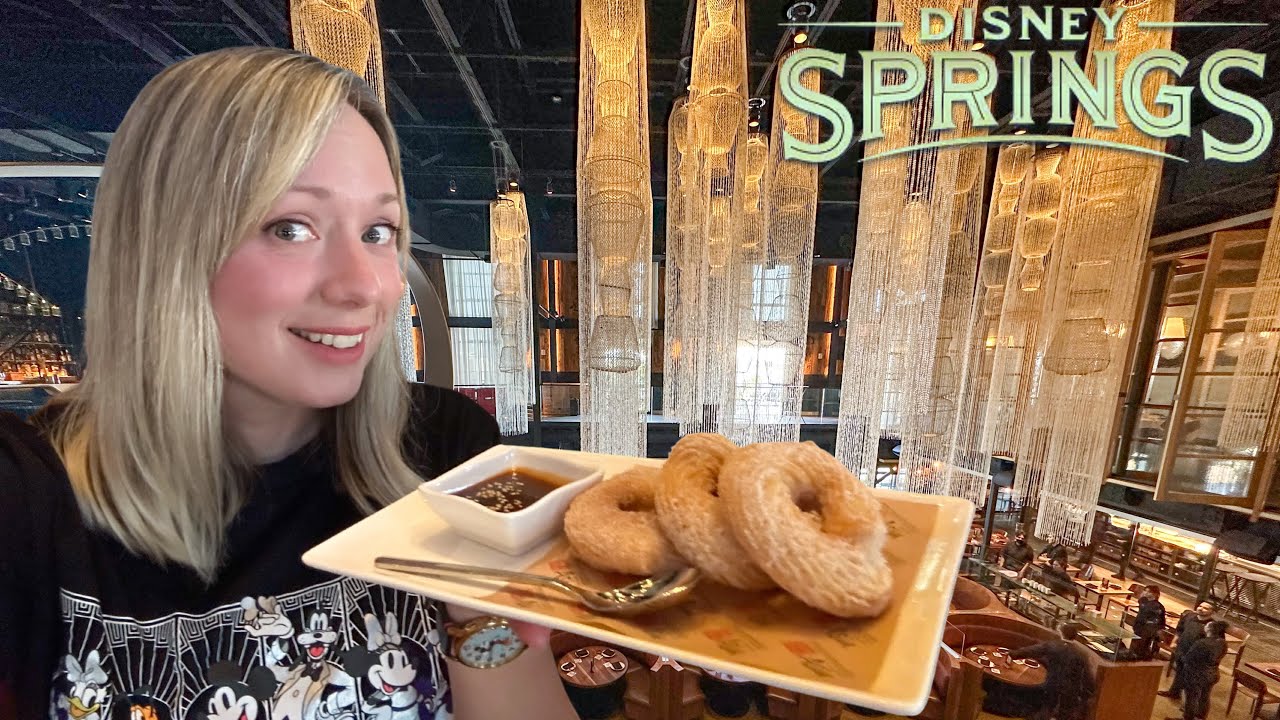 Disney Springs Dining at Morimoto Asia Restaurant - Food, Drinks, Tour & Fun Facts!