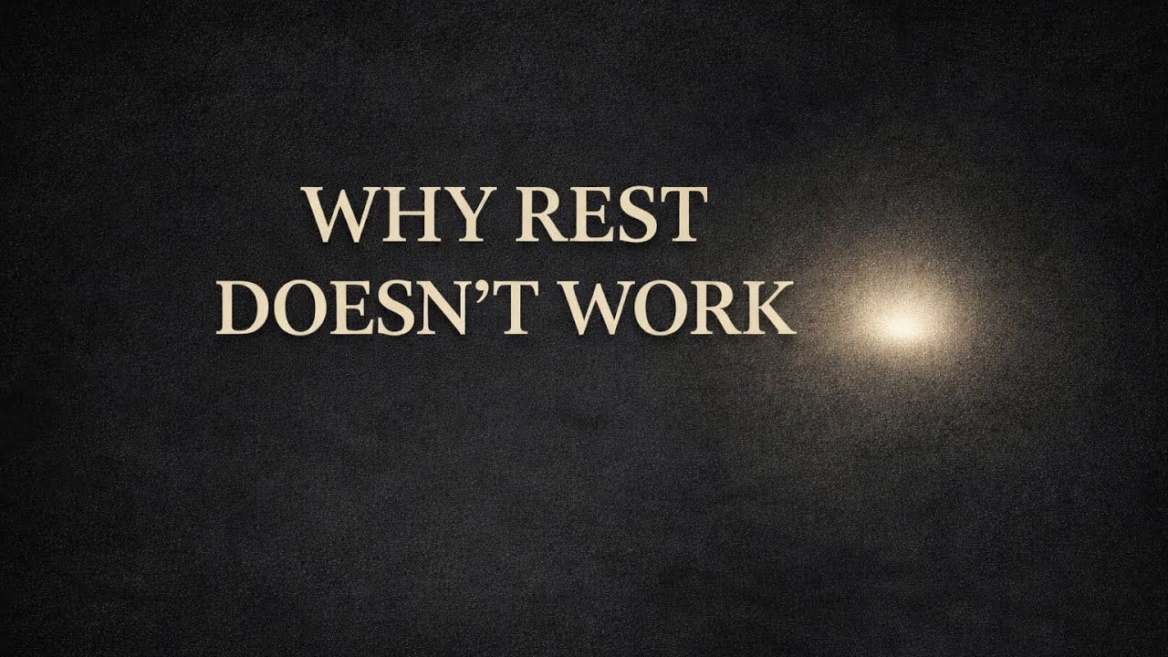 Why Rest Doesn’t Fix Mental Exhaustion(The Tired Mind · Episode 3)