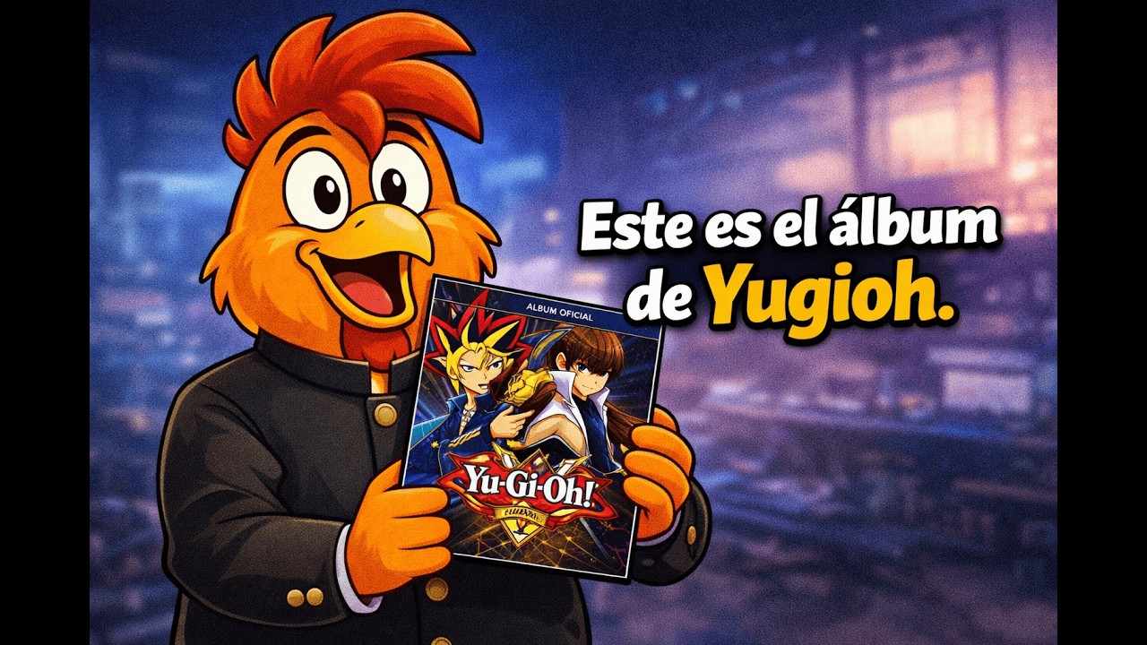 Este es el álbum Panini de Yugioh #yugioh #panini #coleccion