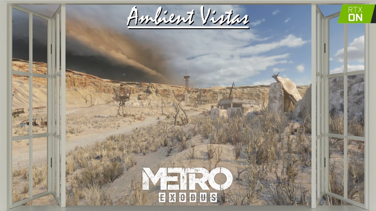 The Caspian Sandstorm - Metro Exodus | Ambient Vistas