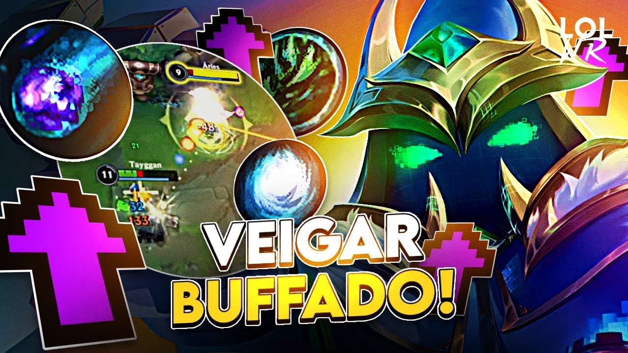 OLHA ESSE DANO!!! VEIGAR ESTÁ IMORAL DEPOIS DO BUFF!!! | LoL Wild Rift