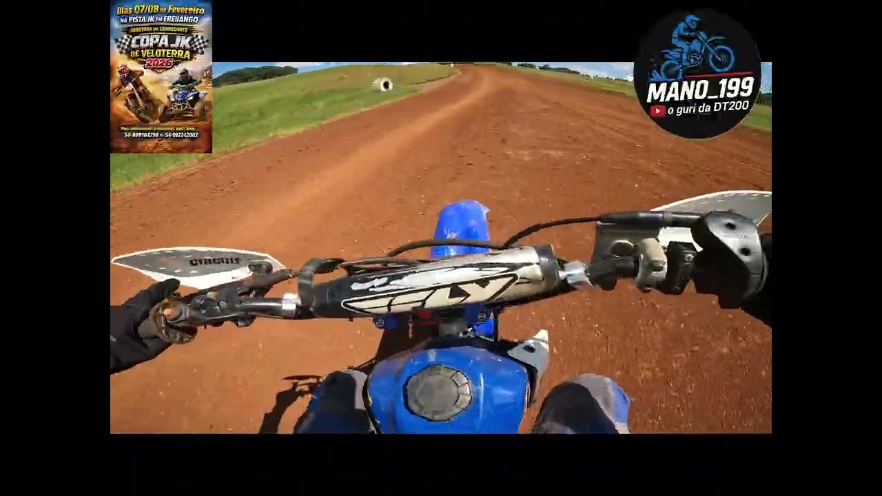 Treino na pista JK
