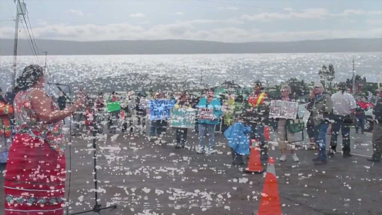 Mi'kmaq Warrior Society Speak for Lake Ainslie
