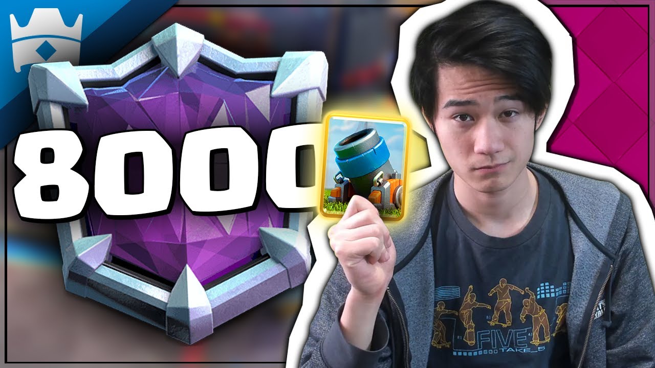 Why Mortar Cycle Still DOMINATES Clash Royale || 8100+ Trophies w/ F2P Mortar Deck ft. @Aaron cr