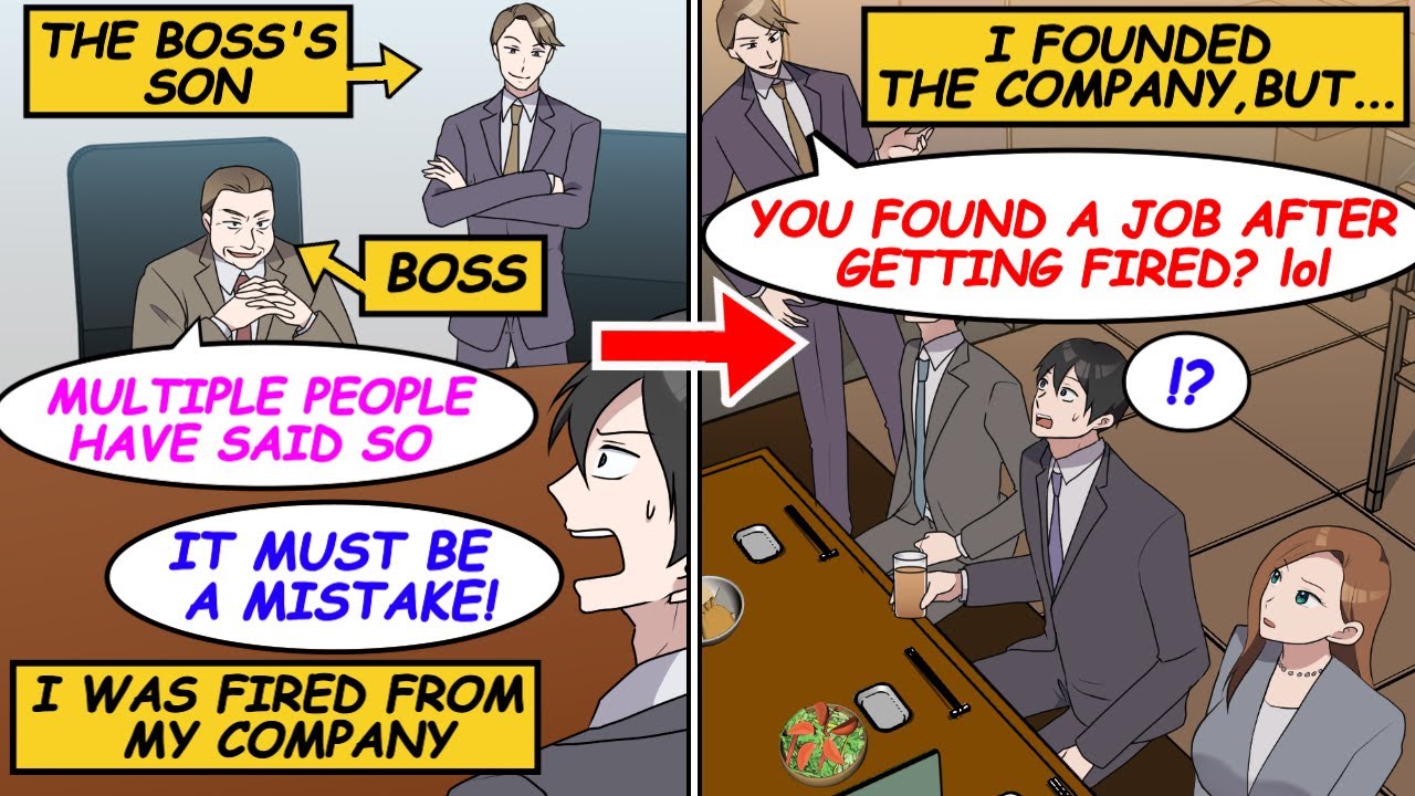 【Manga】I was deceived by a colleague and fired from the company. After that, I founded a company and
