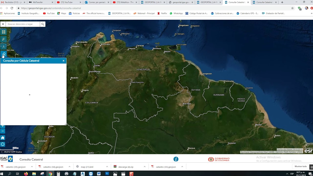 como descargar informacion catastral del igac, convertir a google earth y autocad