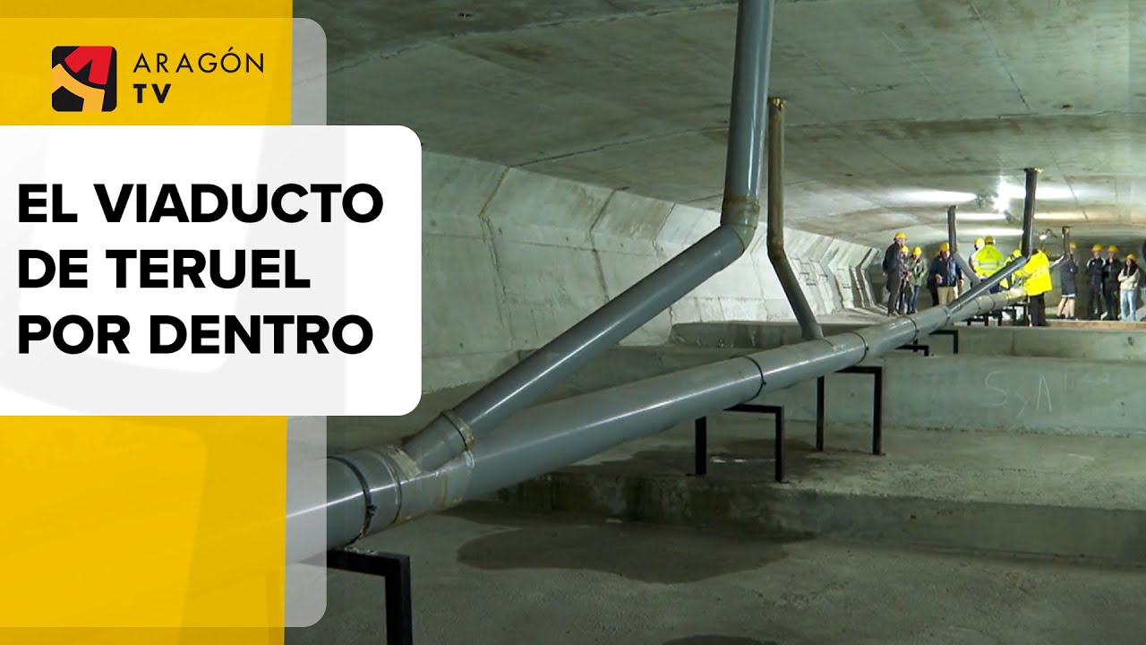 El viaducto de Teruel por dentro