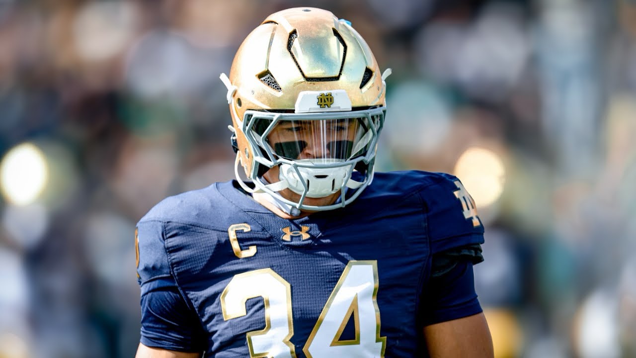 Drayk Bowen | 2025 Notre Dame Highlights 
