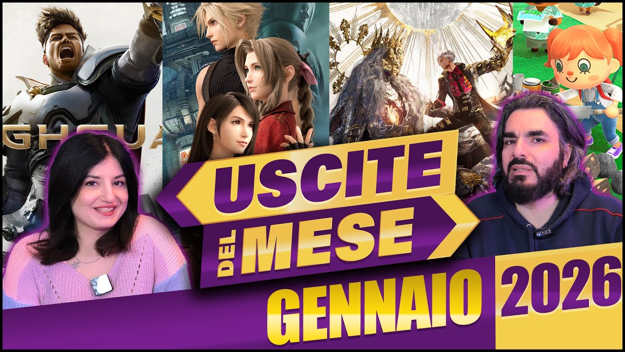 SAR&Agrave; QUESTO IL MIGLIOR ANNO DI SEMPRE PER I VIDEOGIOCHI? | #Uscite Gennaio 2026