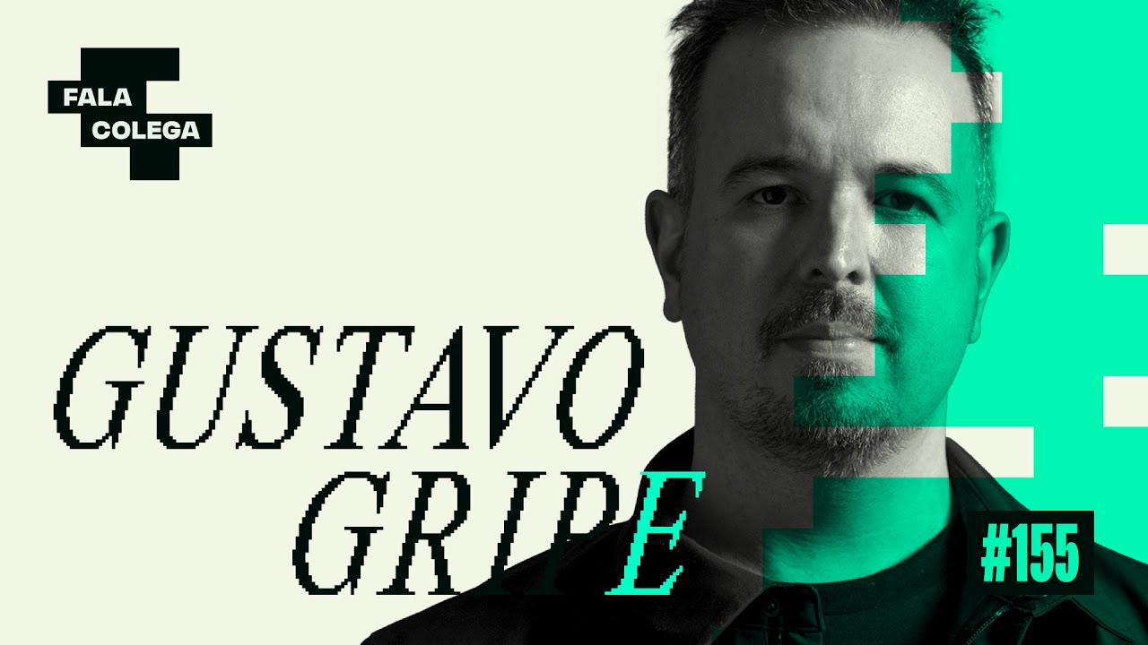 Podcast Fala Colega - ep.155 - Gustavo Gripe - Design e Criatividade com Leo Becker