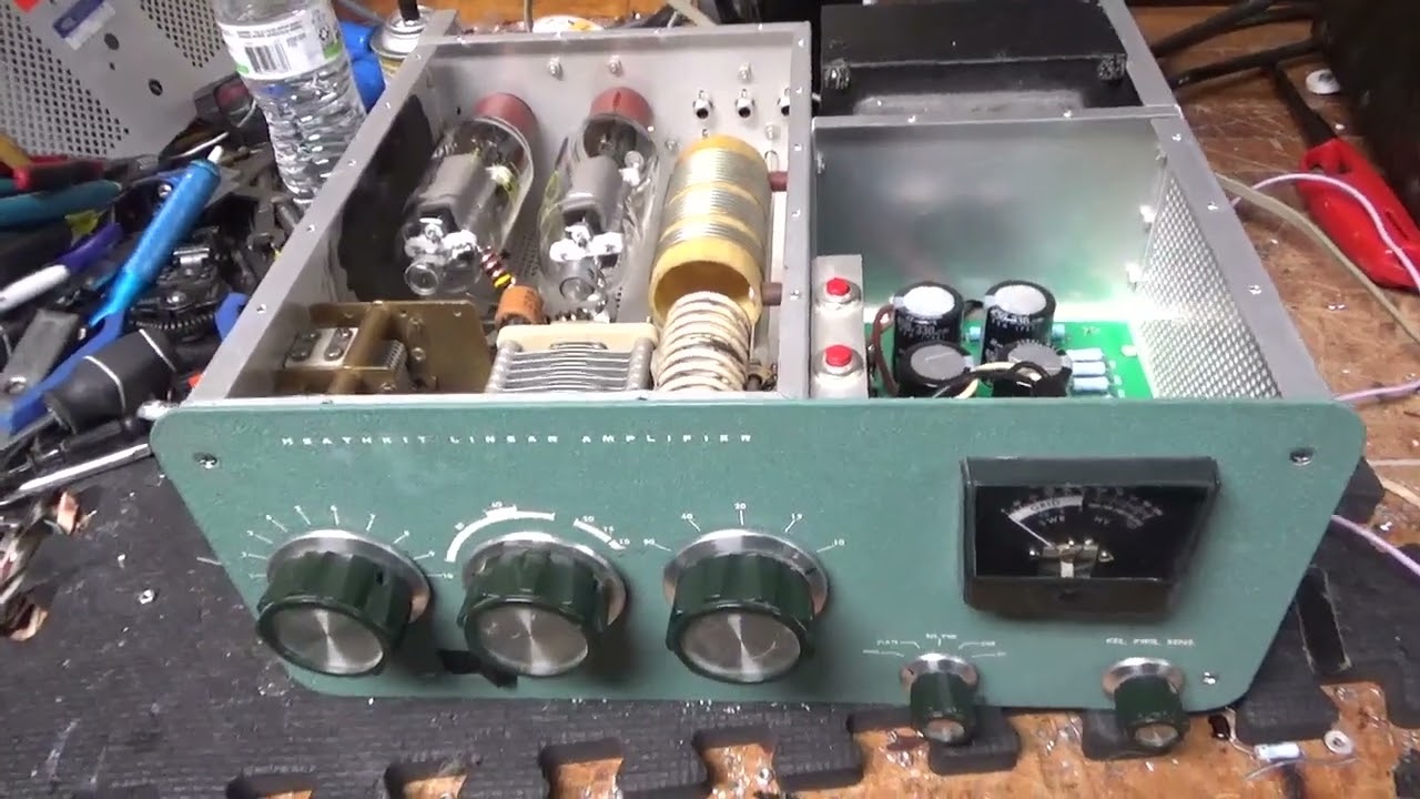 Heathkit Sb200 Repair, Modifications Dangerous Pre Mod Removal. Harbach Filter Cap Board  Penta 572b