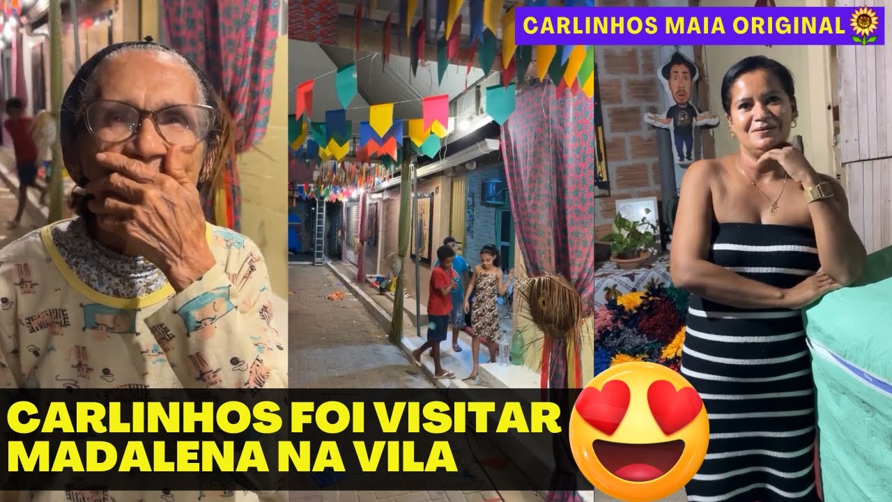 CARLINHOS NA VILA | CARLINHOS MOSTRA A ANTIGA CASA NA VILA ONDE ELE MOROU 😍😍 | CARLINHOS MAIA 🌻