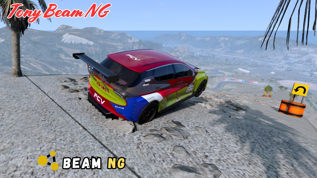 INSANE MOUNTAIN DESCENT BeamNG Drive