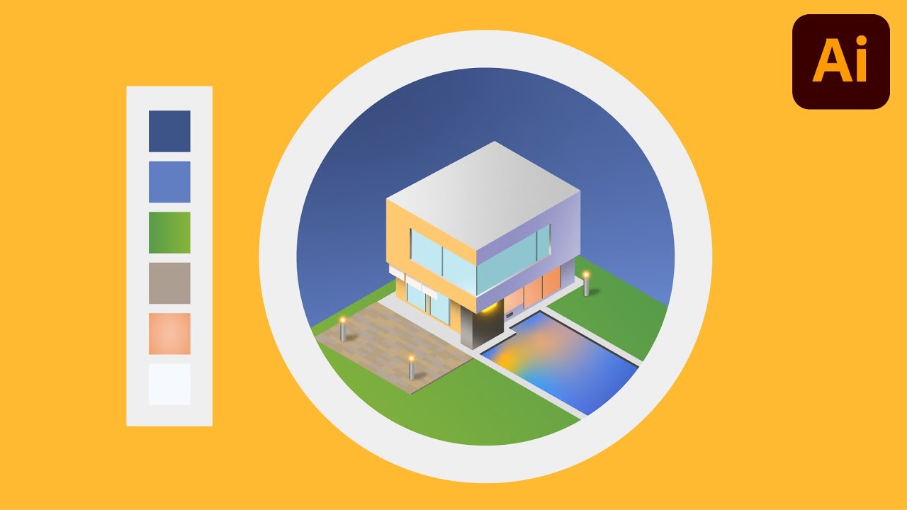 How To Create ISOMETRIC Designs in Adobe Illustrator &mdash; The Easy Way