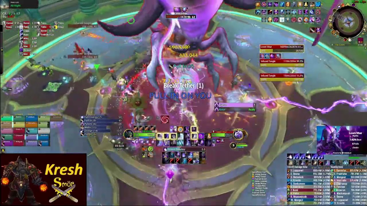 Smör vs Loom'ithar Mythic (Arcane Mage Pov)