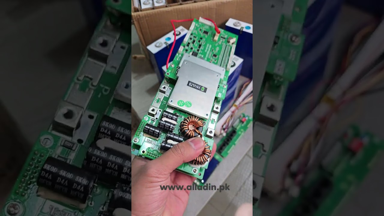 Build your own lithium battery easily with EVE Lithium Cells now available at Alladin.pk!
