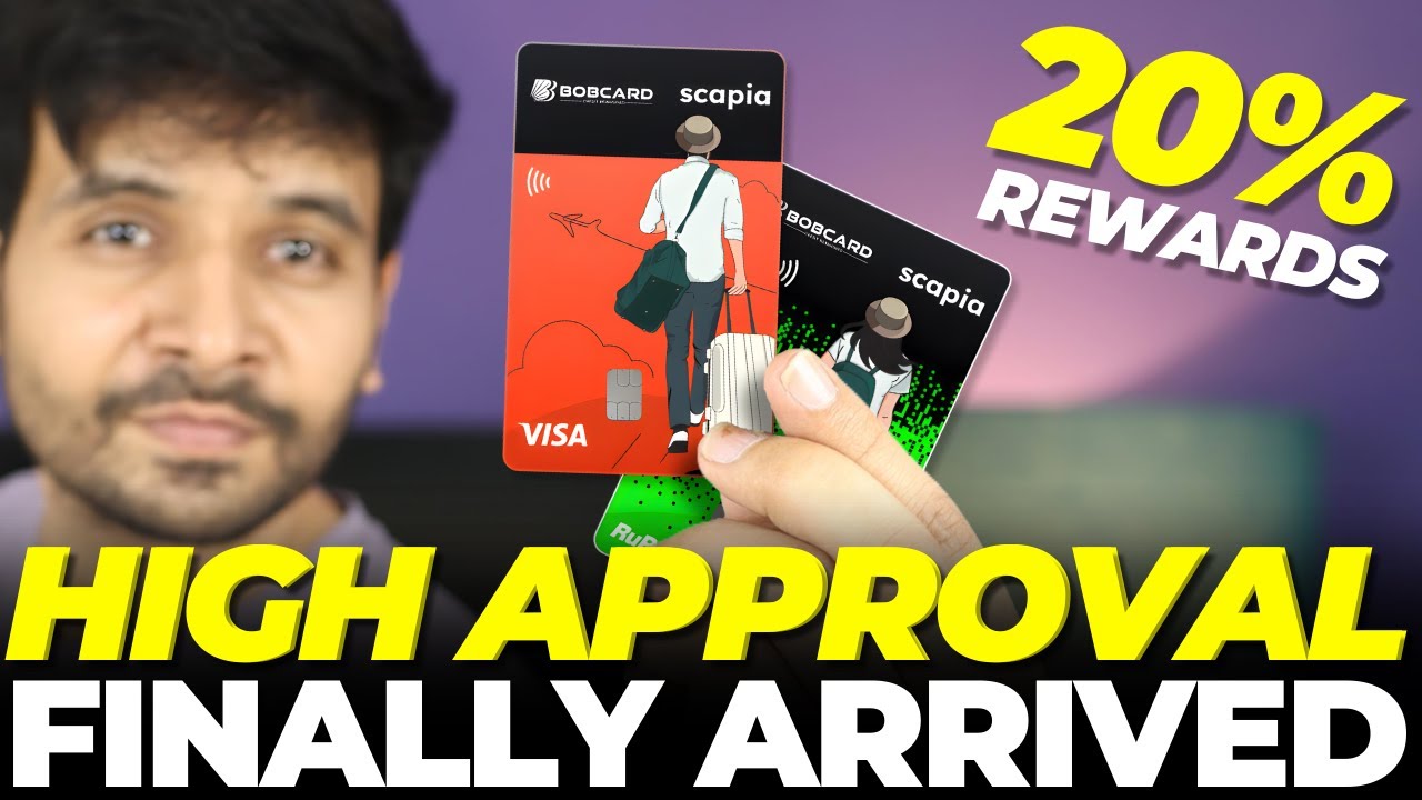 BOB Scapia Dual Credit Cards Finally Arrived | High Approval Rate Explained